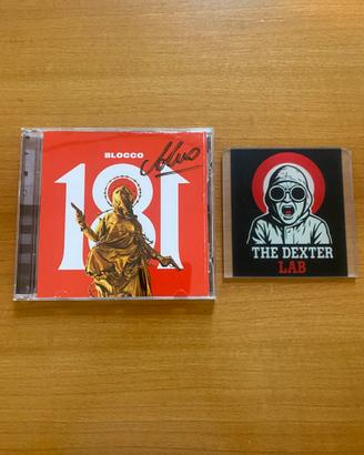 CD Blocco 181 autografato Salmo raro