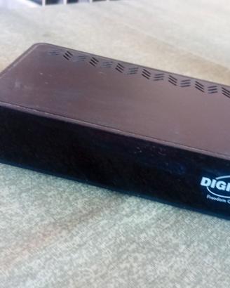 Decoder Digiquest SH-5 Terrestre Full HD Nero