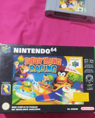 Gioco Nintendo 64 Originale Diddy Kong Racing Vers