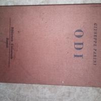 Libro Odi di Giuseppe Parini del 1951