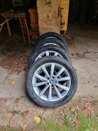BMW set cerchi e gomme invernali 18"