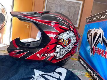 casco motocross V-MAX