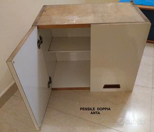 Pensili cucina sospesi a parete - varie dimensioni