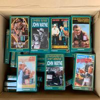 Collezione Vhs originale John Wayne Sigillata