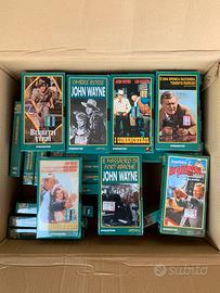 Collezione Vhs originale John Wayne Sigillata