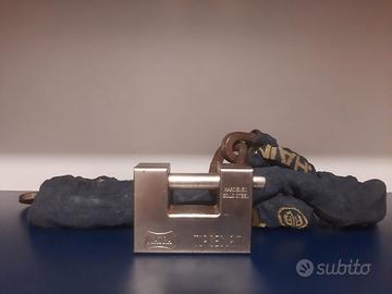 Catena antifurto 150 cilindro europeo – 5 chiavi