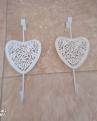  2 attaccapanni da porta 