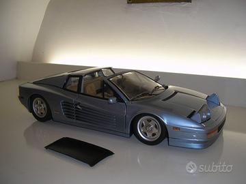 POCHER Ferrari Testarossa TARGA 1/8 GRIGIA con tet