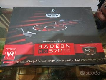 scheda video xfx radeon rx570 8gb