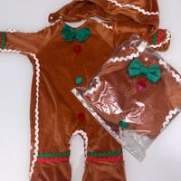 2 vestiti da pan di zenzero neonato