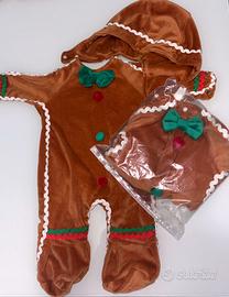 2 vestiti da pan di zenzero neonato