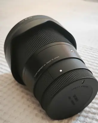 obiettivo sigma 16mm F1.4 e-mount