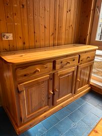 Arredamento in legno da montagna