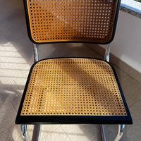 4 sedie Cesca di Marcel Breuer