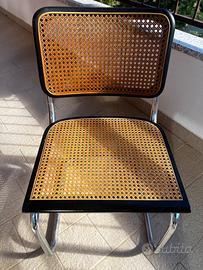 4 sedie Cesca di Marcel Breuer