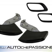 Coppia Terminali Neri per BMW X6 E71 2008 2014