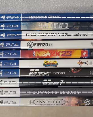 Giochi PlayStation 4/PlayStation 5 (vari prezzi)