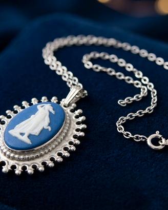 Wedgwood argento sterling splendida collana neocla