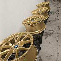 cerchi 18 " BMW 763 M performance gold