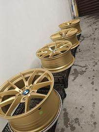 cerchi 18 " BMW 763 M performance gold