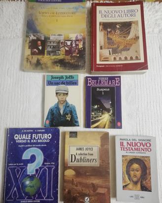 Set 7 Libri Scolastici Vintage 
