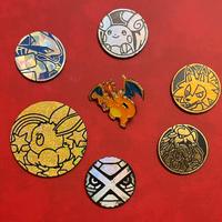 Set Pokémon vintage spilla Charizard con 7 monete