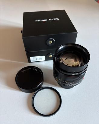 7Artisan 75mm 1.25 M mount
