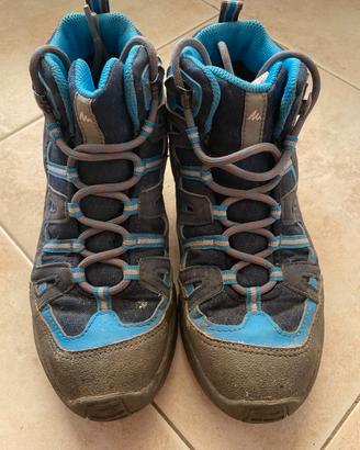 Scarponi trekking scarponcini alti unisex num. 35