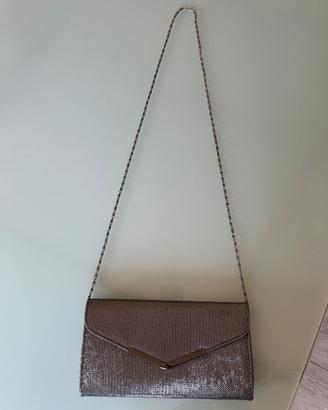 Clutch da sera argento