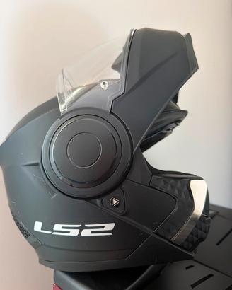 Casco modulare LS2 nero opaco, taglia XS (53-54),