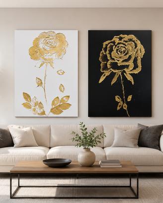 Quadri Moderni Arte Materica 55x75 - Coppia Tele 