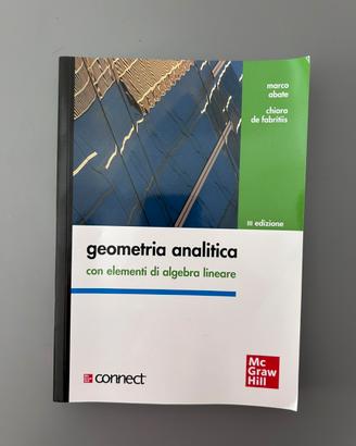 geometria analitica con elementi di algebralineare