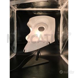 LAMPADA BAUTA VENEZIANA VETRO OPALINO BIANCO