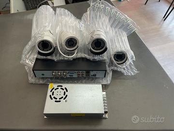 Kit videosorveglianza mai usati