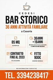 Si Cede Bar Storico