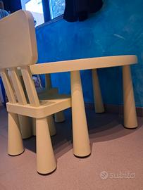 Tavolo e sedie Mammut Ikea