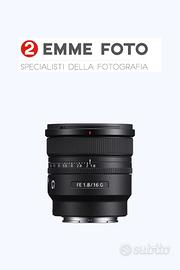 SONY SEL FE 16mm F1,8 G - IN PROMOZIONE