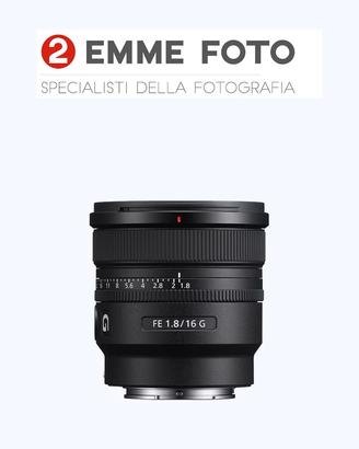 SONY SEL FE 16mm F1,8 G - IN PROMOZIONE