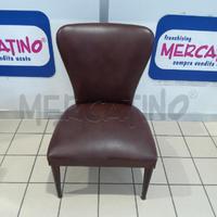 POLTRONCINA CAMERA VINTAGE TESTA DI MORO BORCHIE