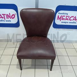 POLTRONCINA CAMERA VINTAGE TESTA DI MORO BORCHIE