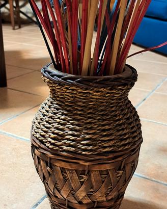 Vaso con composizione flotrale