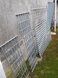 4 PANNELLI ZINCATI A RETE ELETTROSALDATI