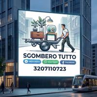 Sgombero, trasloco, servizio discarica
