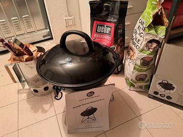 BBQ Portatile Schmidt 🔥 Balcone, Giardino, Campeg