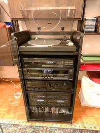 Impianto stereo con casse