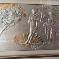 Quadro in argento "Venere"