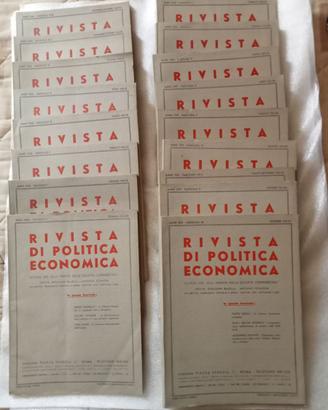 Lotto Rivista Politica Economica 1941-43