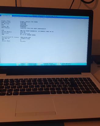 Lenovo ideapad 310 testato in parte