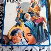 La bibbia illustrata 2 volumi anni 80