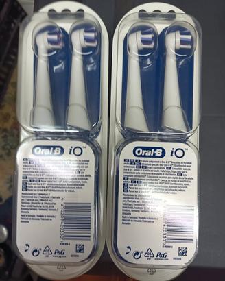 4 testine originali per Oral-B iO radiant White 